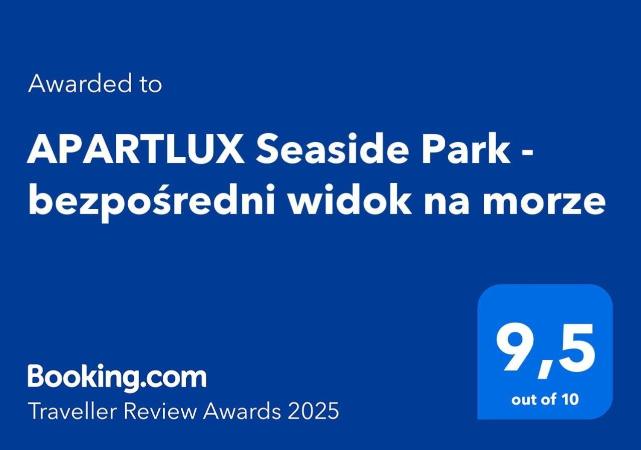 Apartlux Seaside Park - Bezposredni Widok Na Morze Колобжег Екстериор снимка